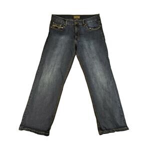 Mens Urban Star Jeans Roadrunner Apparel Size 36x30 Blue Denim